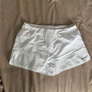 Nike Women's Athletic White Shorts